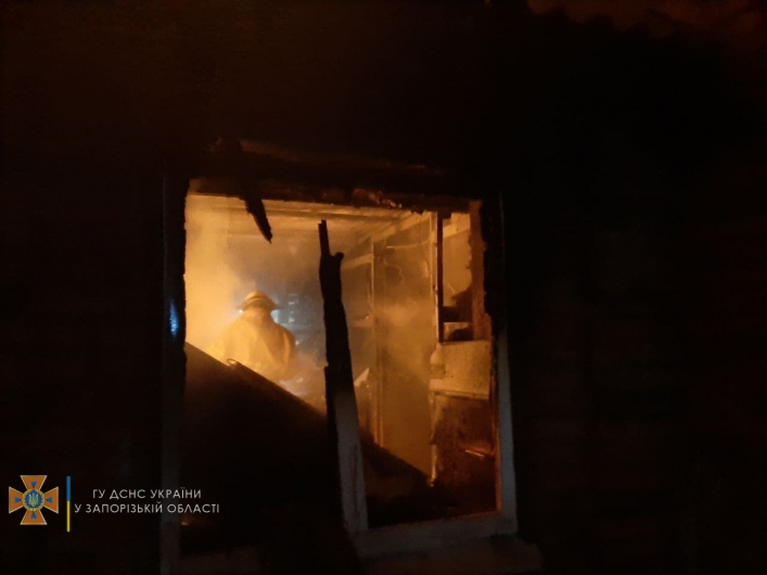 В Запорожской области при пожаре погиб 59-летний мужчина